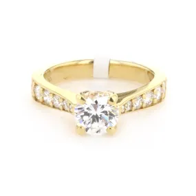 0.51 ctw Diamond Solitaire Engagement Ring