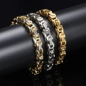 8MM Stainless Steel Chain Bracelet