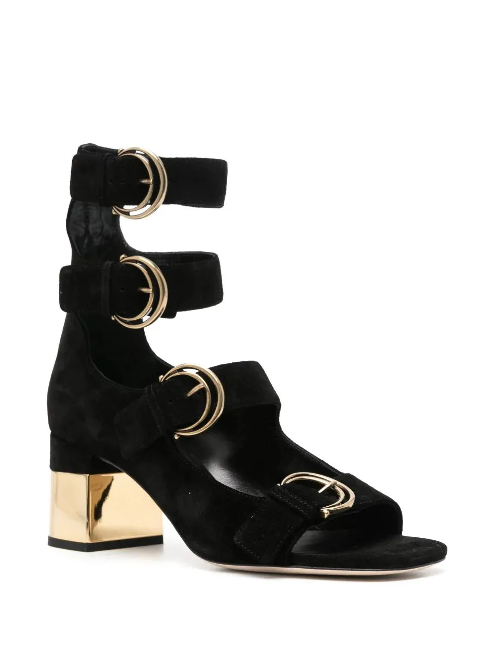 Alizè Heeled Sandal in Black