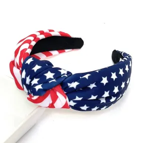 Americana Knotted Headband