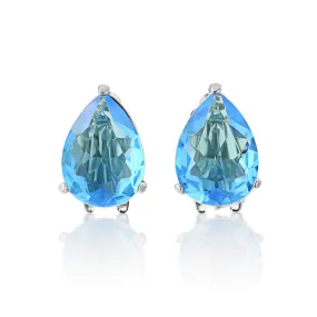 Aqua Sensation Clip on Earrings