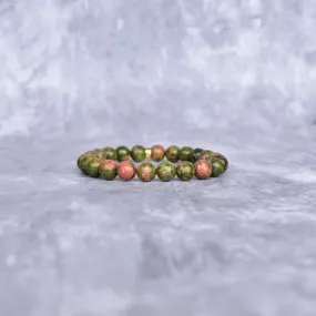 Basic - Unakite Jasper Bracelet