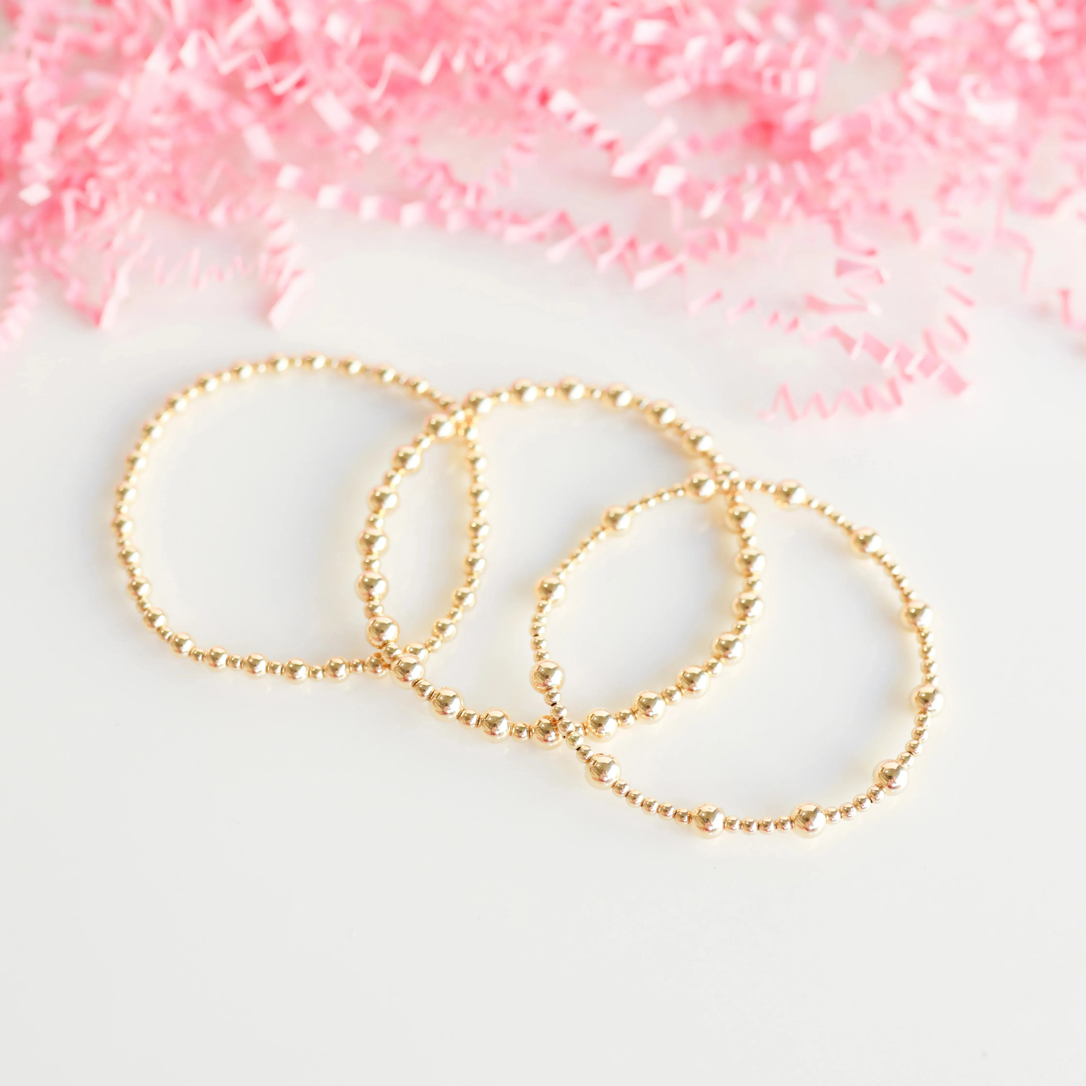 Beaded Blondes | Katy Bracelet in Gold