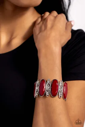 Bracelets Saturated Sparkle - Red B2262