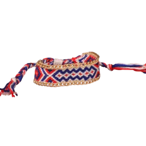 Braided Friendship Bracelet (Red)