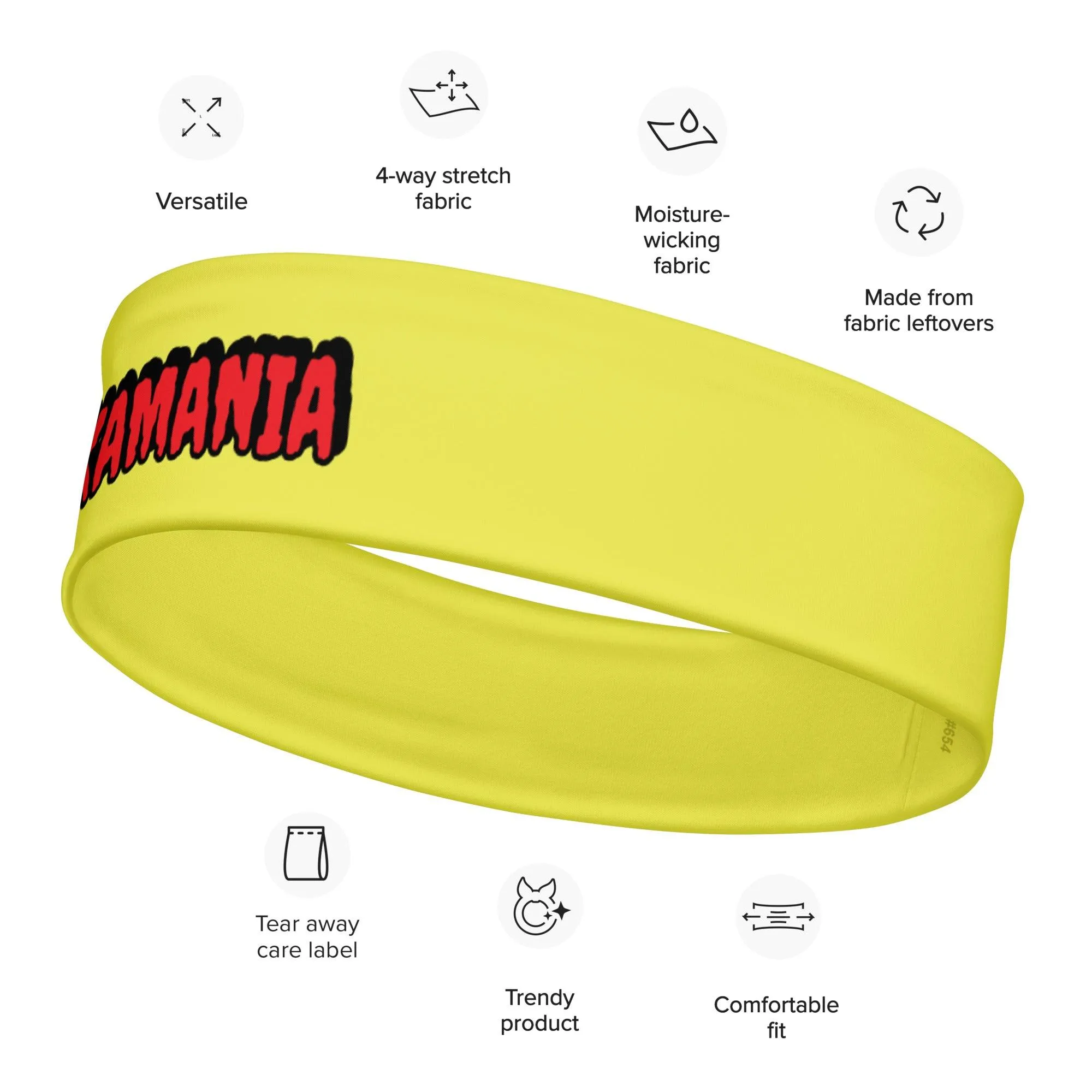 Classic Hulk Hogan Hulkamania Quick Dry Sports Headband Version 2