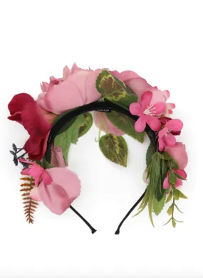 Dori Headpiece - Hot Pink