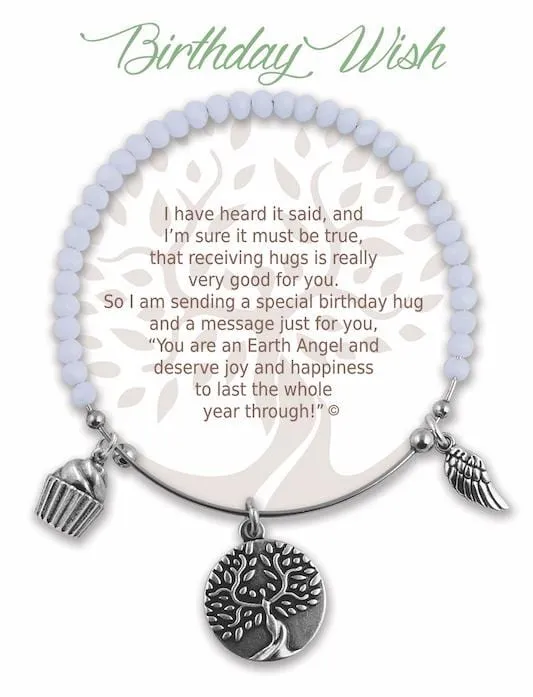 Earth Angel Bracelet Birthday Wishes