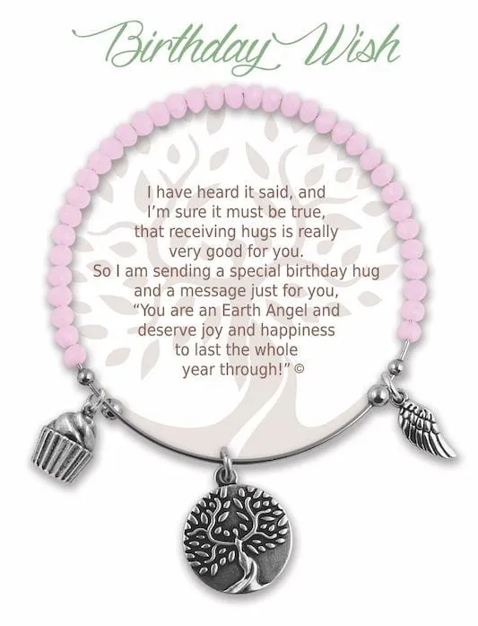 Earth Angel Bracelet Birthday Wishes