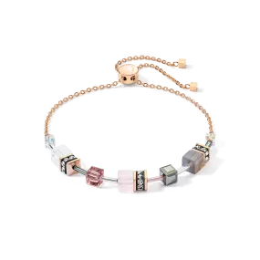 GeoCUBE® Iconic Nature Chain bracelet rose