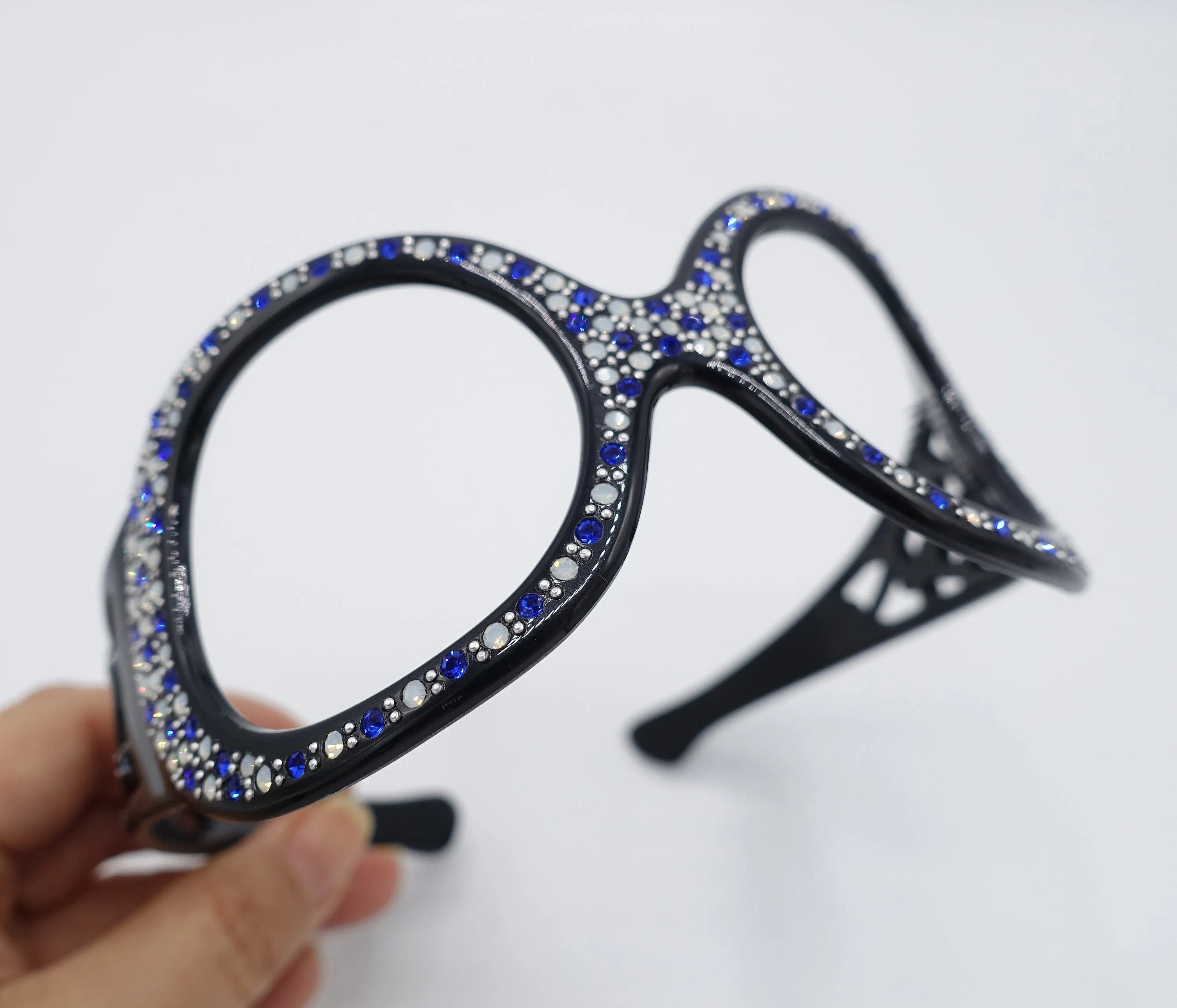 glasses headband rhinestone headband stylish hairband for women