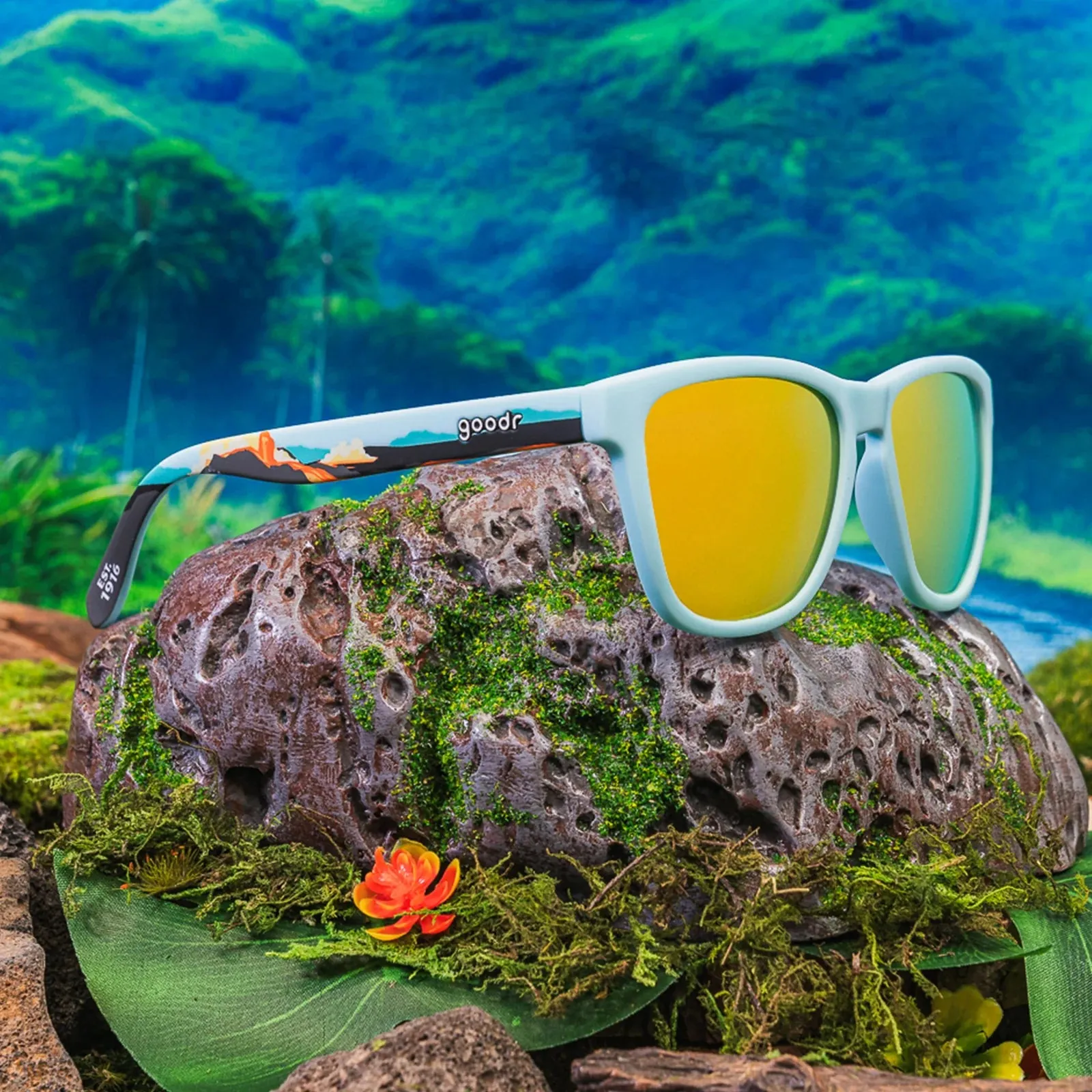 Goodr Hawaii Volcanoes National Park Polarized Sunglasses