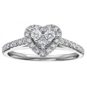 Heart Solitaire .39ct