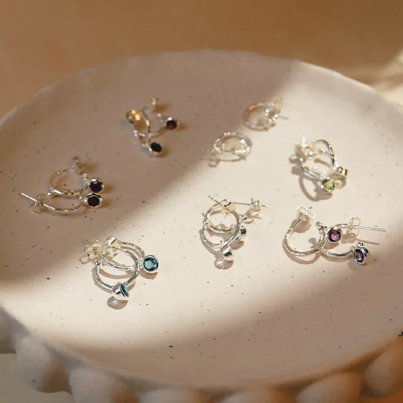 JULY BIRTHSTONE EARRINGS