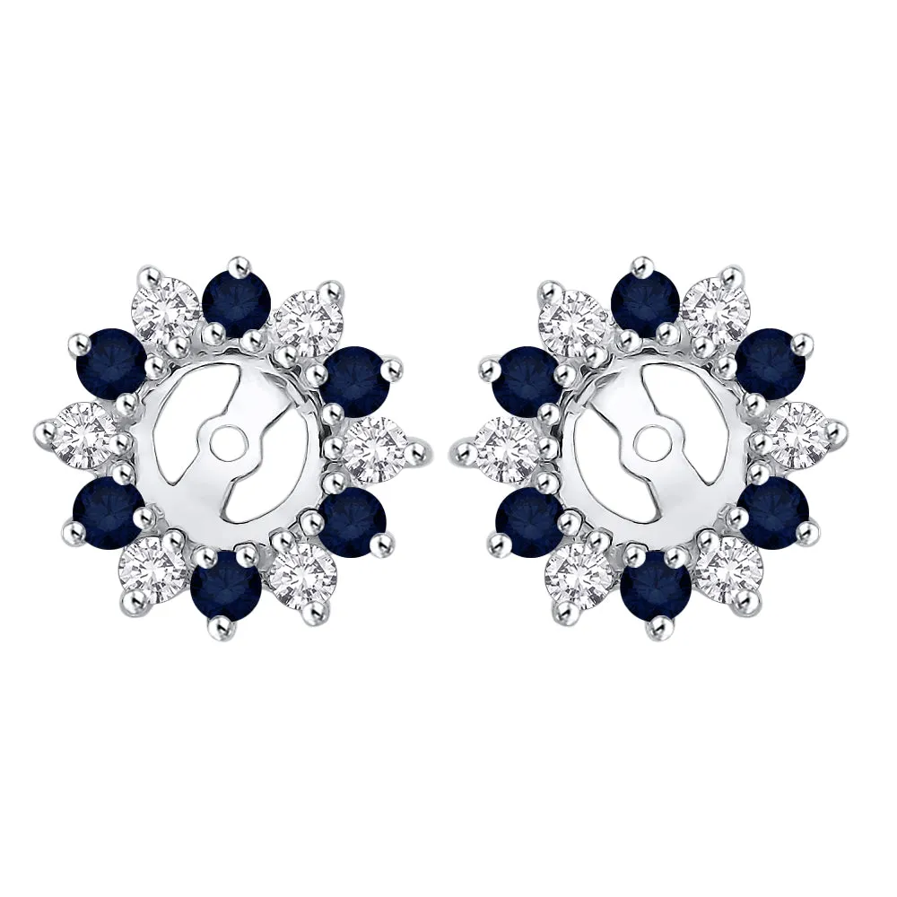 KATARINA Diamond and Gemstone Earring Jackets (5/8 cttw JK, I2/I3)