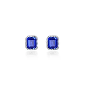 Lafonn September Birthstone Solitaire Stud Earrings BE008SAP00