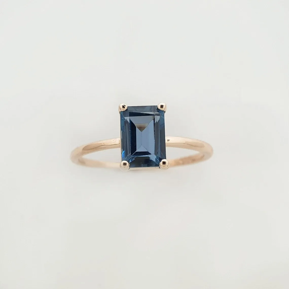 London Blue Topaz Ring