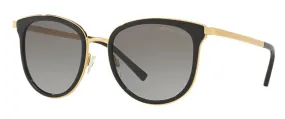 Michael Kors Adrianna I Sunglasses - Black/Gold/Gray Gradient