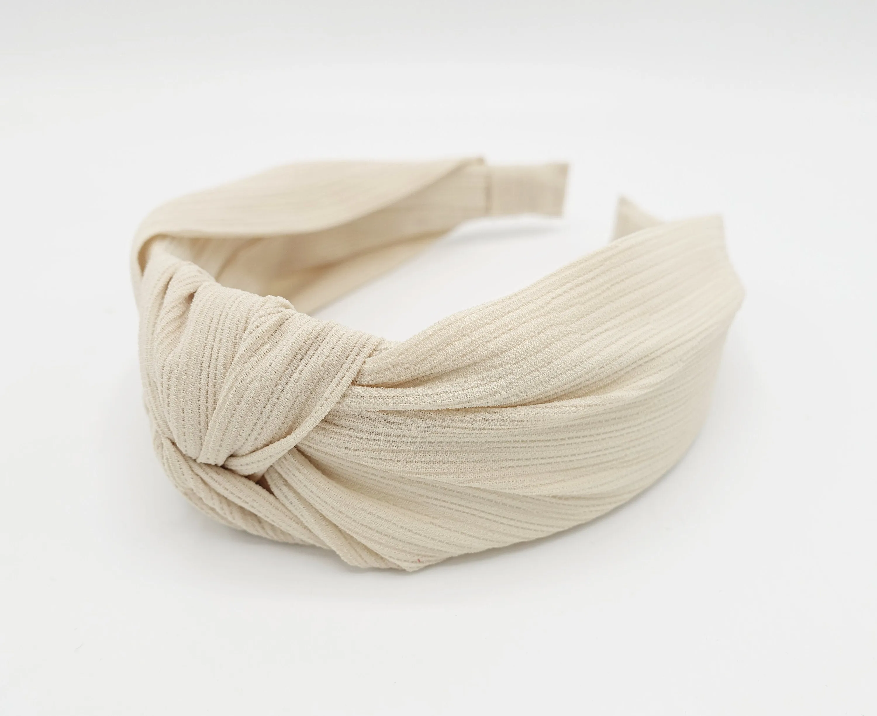 micro corrugated knot headband casual women hairband