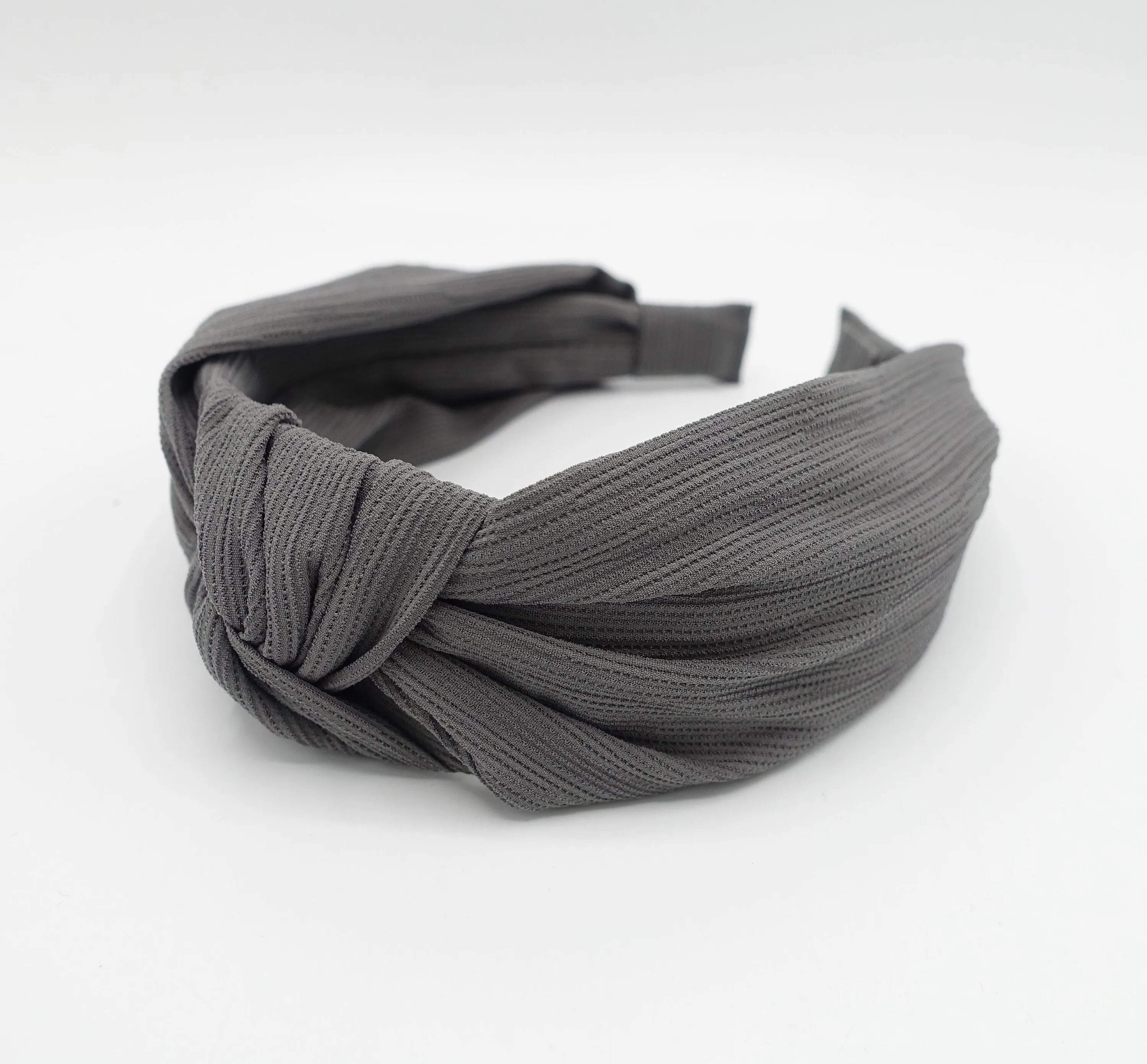 micro corrugated knot headband casual women hairband