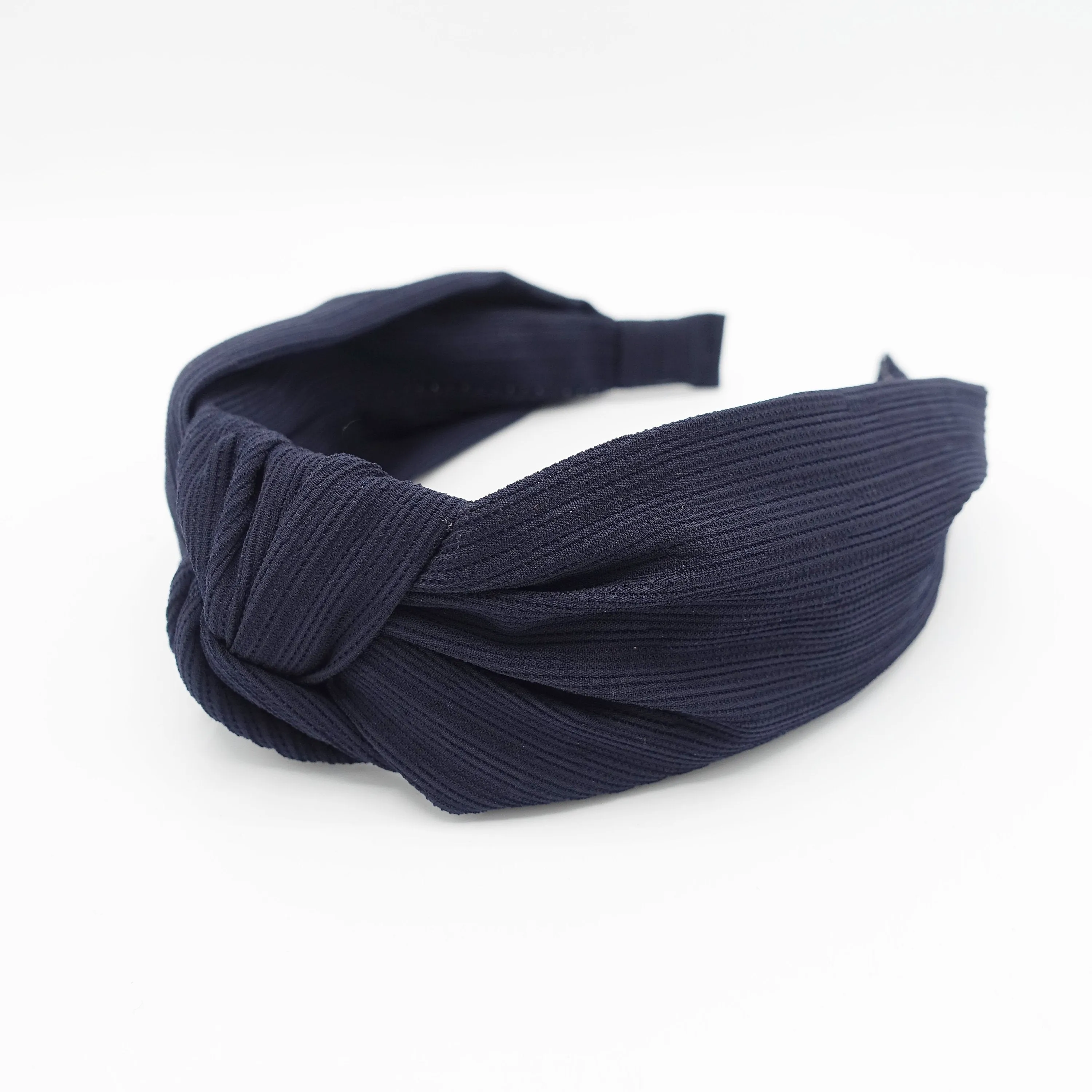 micro corrugated knot headband casual women hairband