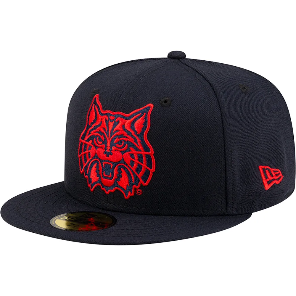 NCAA Arizona Wildcats New Era Red Out Mascot 59FIFTY Fitted Hat