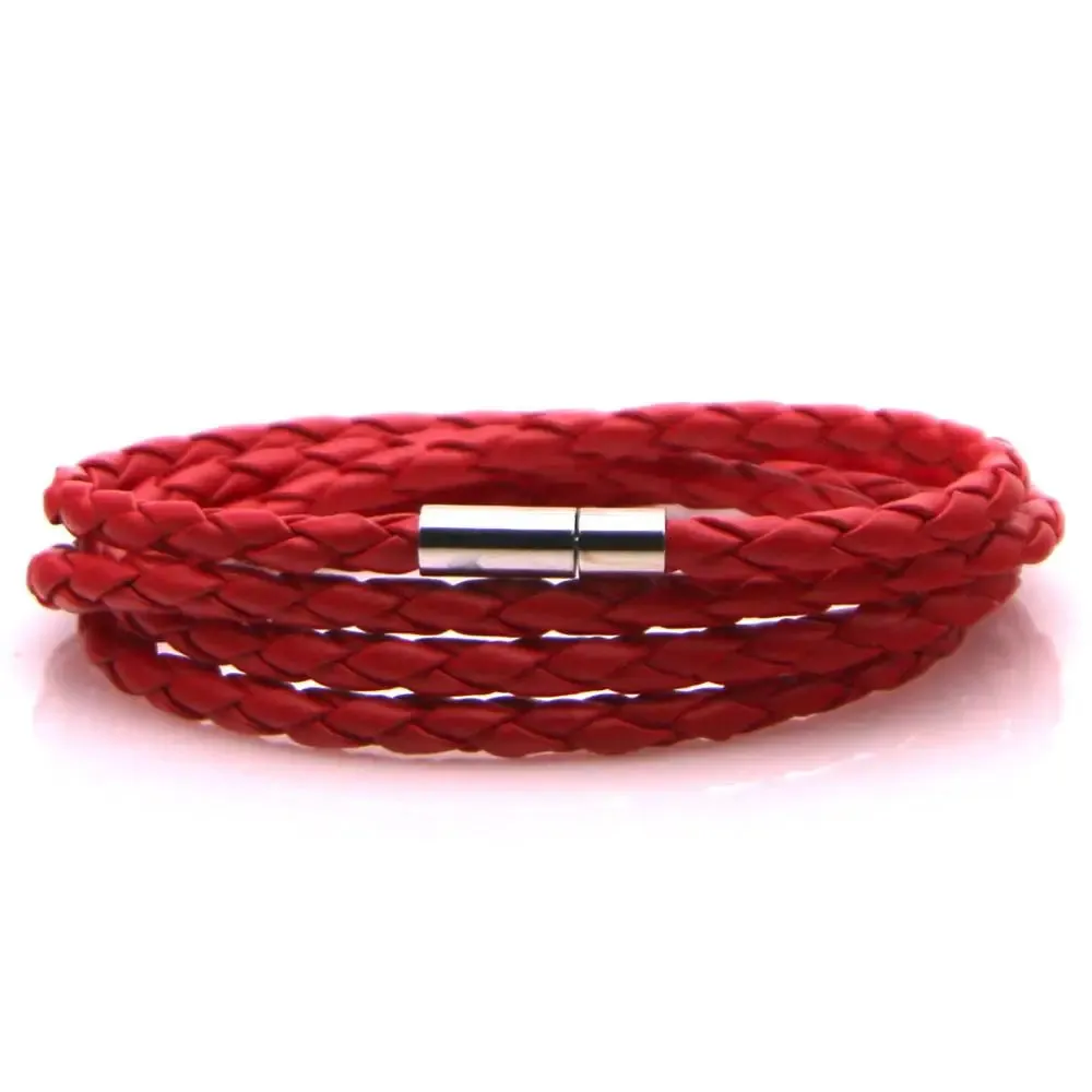 New 32 Style! 2023 Latest Popular Leather Bracelet For Men Charm Vintage Black White Bracelet Braided Bracelet Jewelry