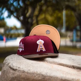 New Era Los Angeles Angels 1989 ASG Blush UV (Burgundy/Mocha)