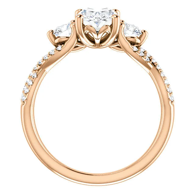 Oval Engagement Ring