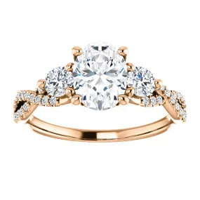 Oval Engagement Ring