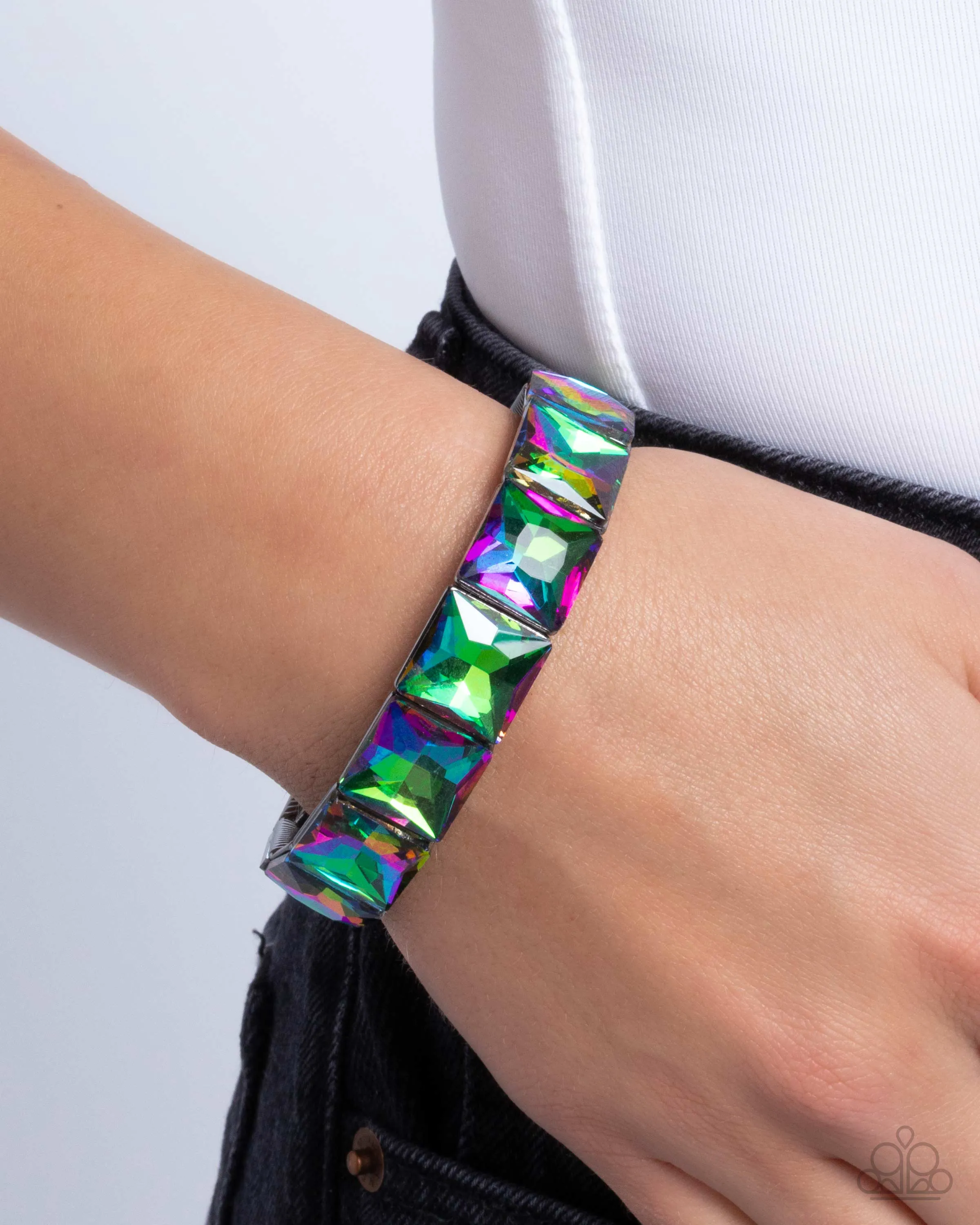 Paparazzi Upscale Funk - Multi Bracelet