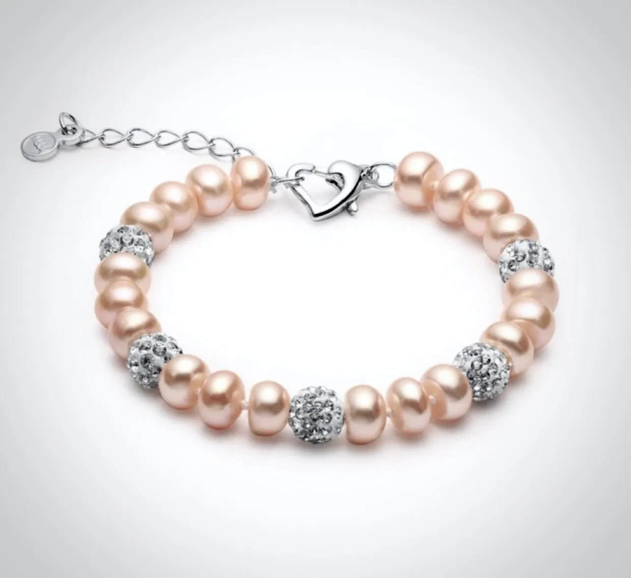 "Kirsten" - Natural Pearl Bridal Bracelet - More Colors