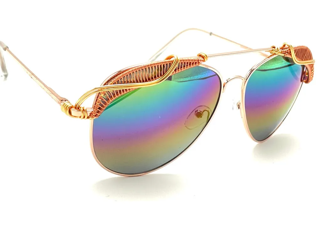 Rainbow Aviator w Copper