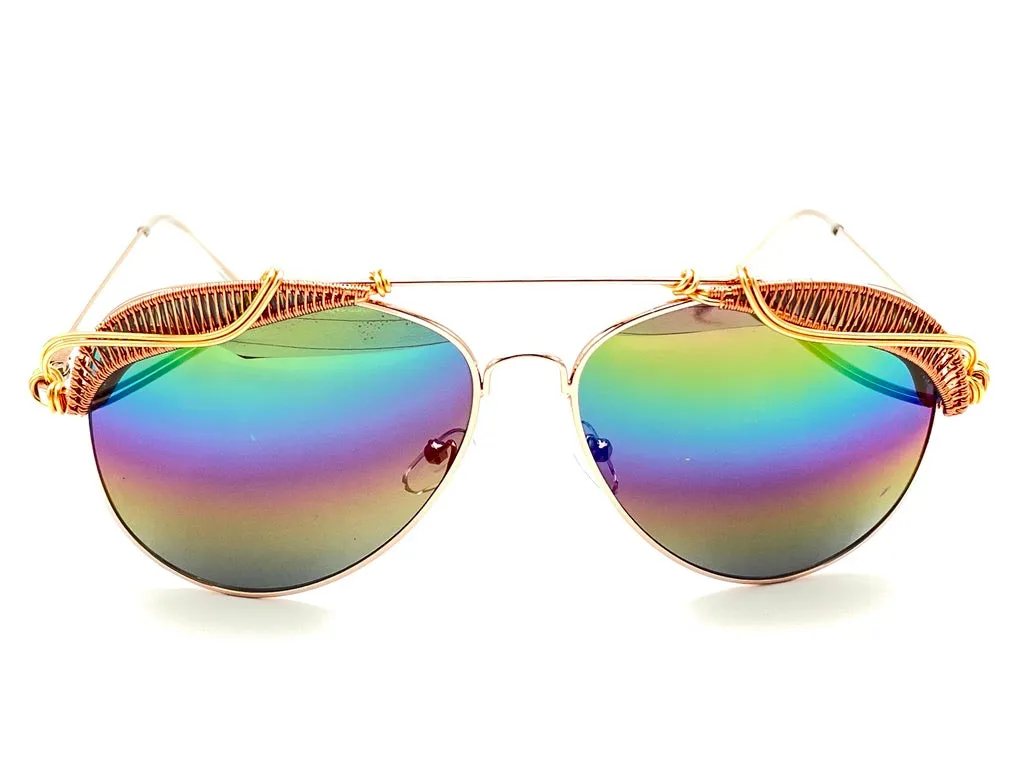 Rainbow Aviator w Copper