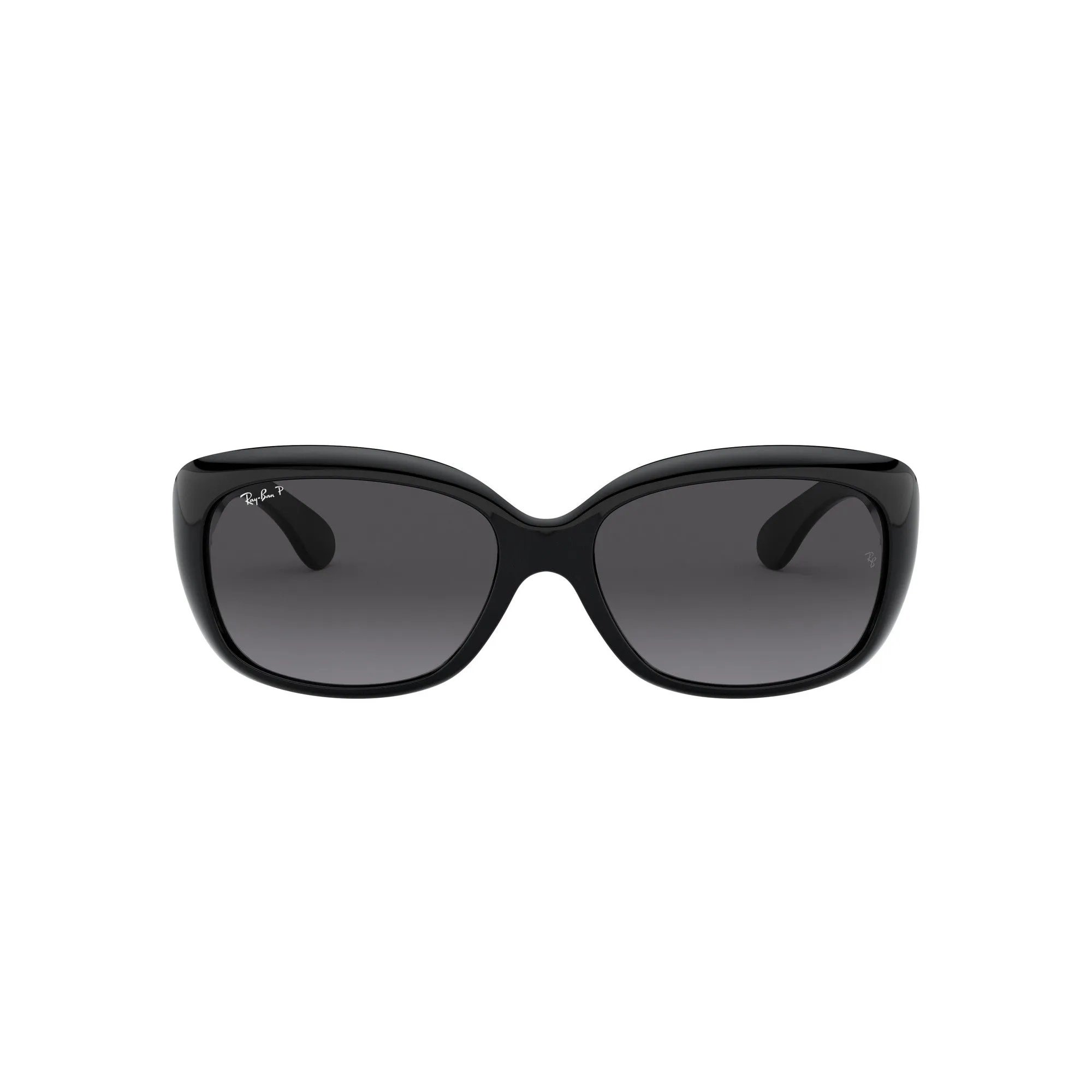 Ray Ban Polished Black Sunglasses with Grey Gradient Lenses-RB_4101F_601/T3_58mm