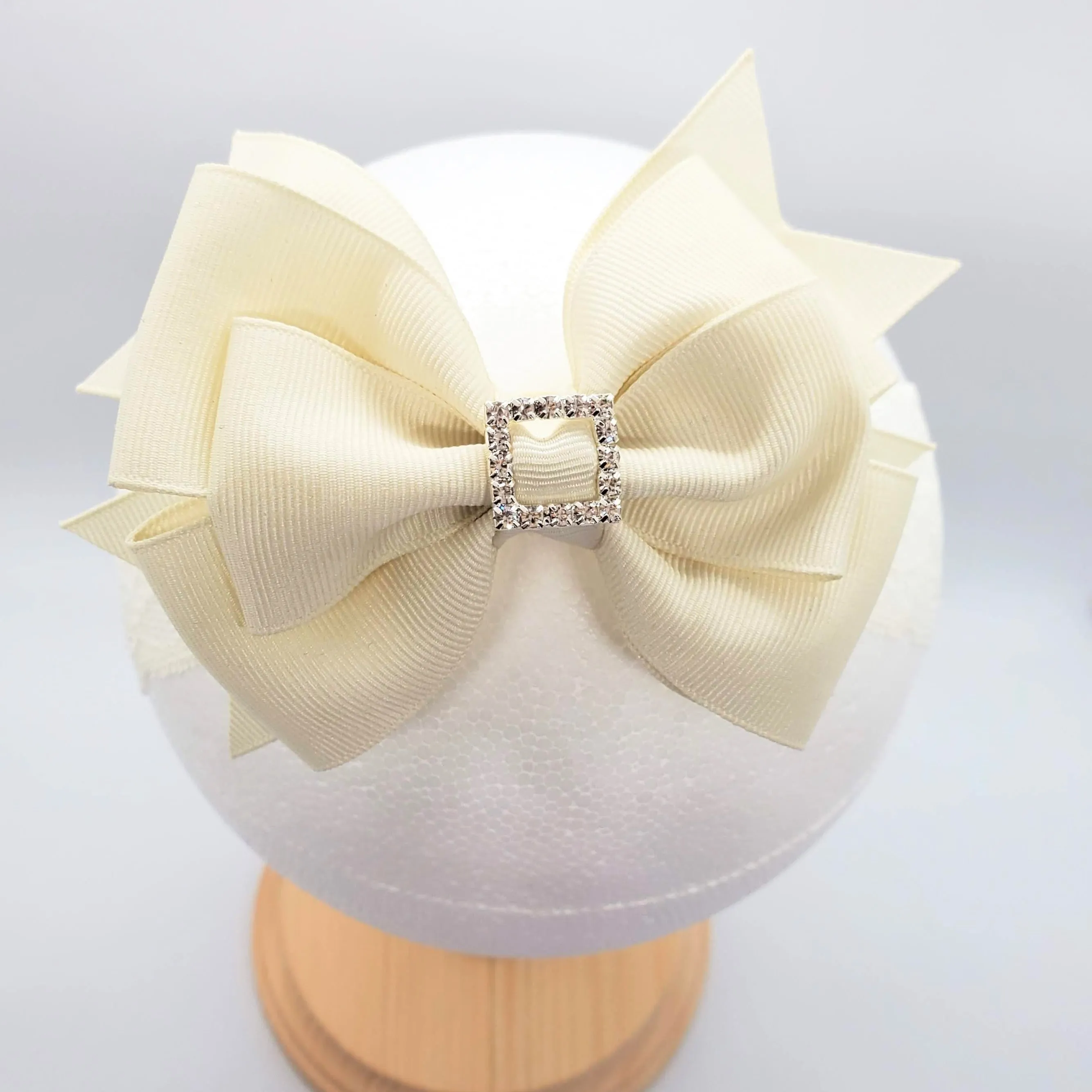 Ribbon Bow with lace headband