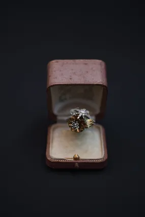 ring petal France vintage 1960'S【Limited item　One-of-a-kind】