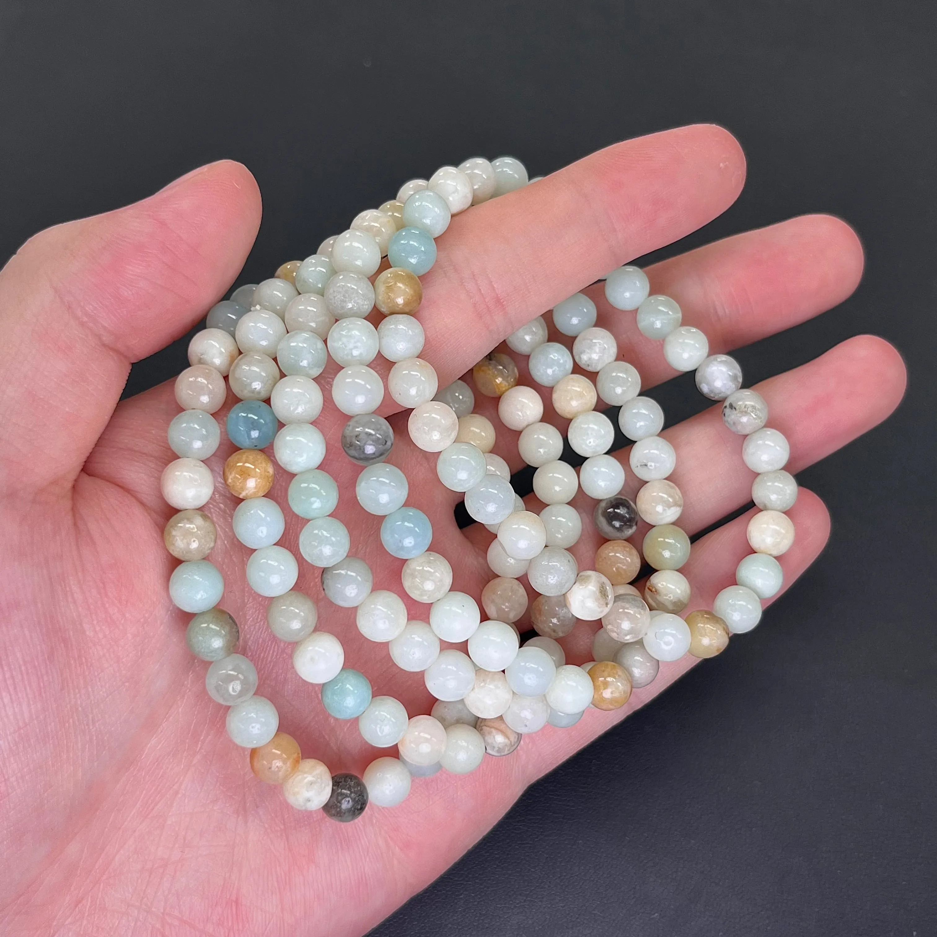 Round Bead Bracelets 6mm