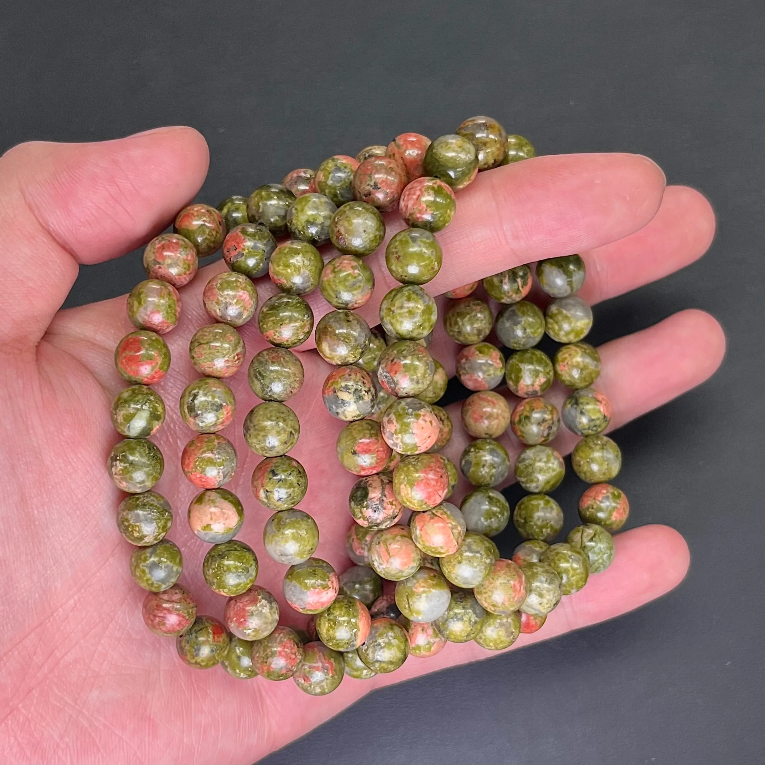 Round Bead Bracelets 8mm