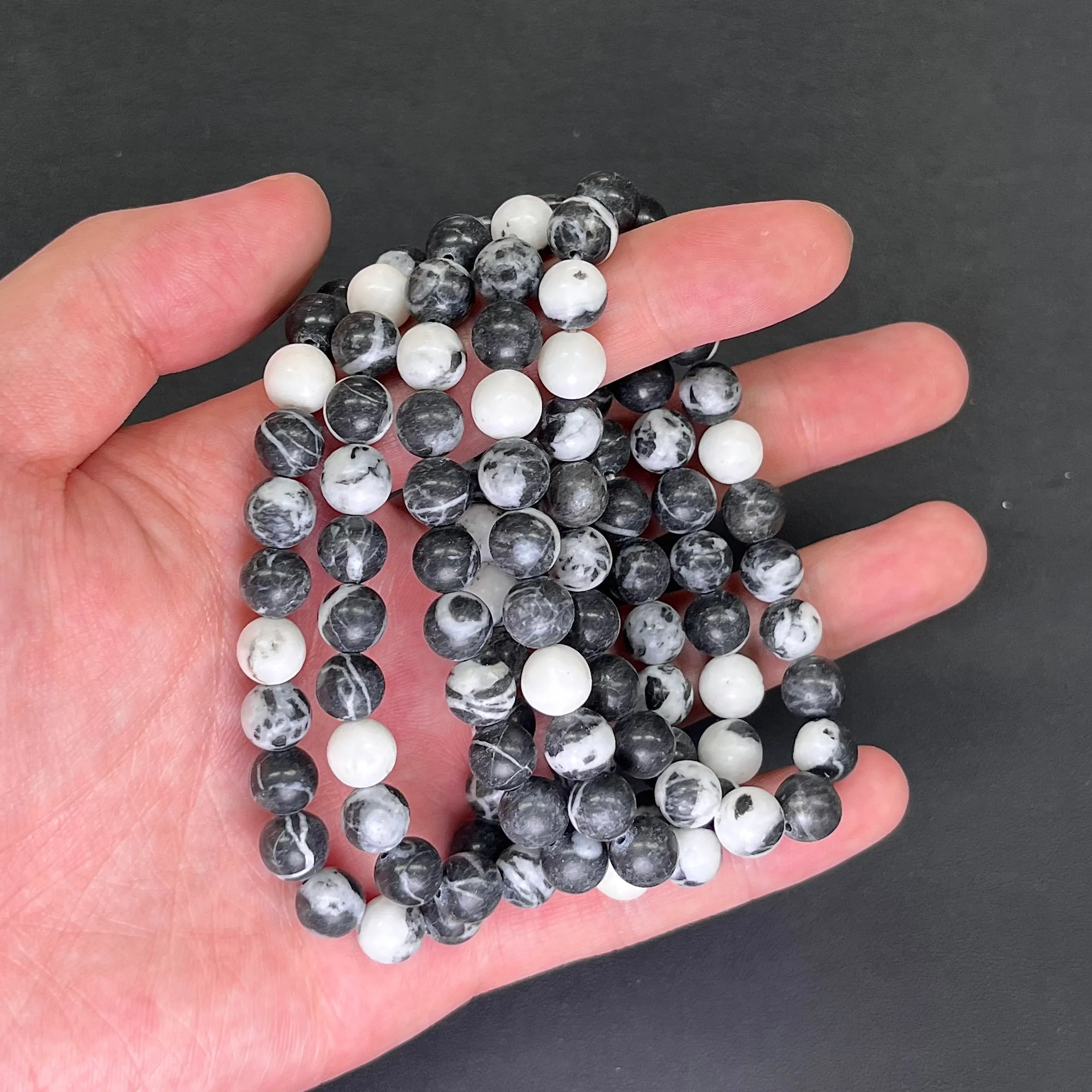 Round Bead Bracelets 8mm