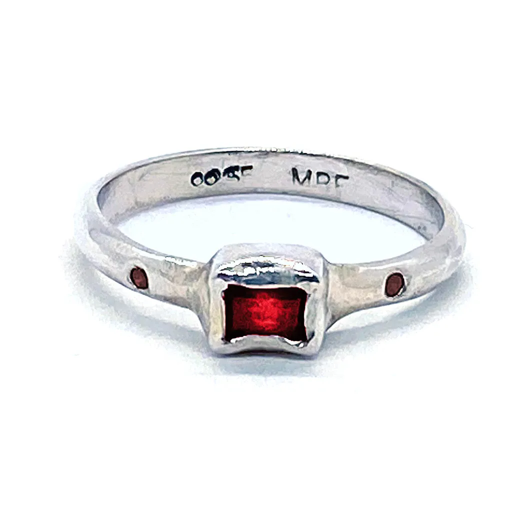 Ruby & Diamonds Ring (size 8 1/2)