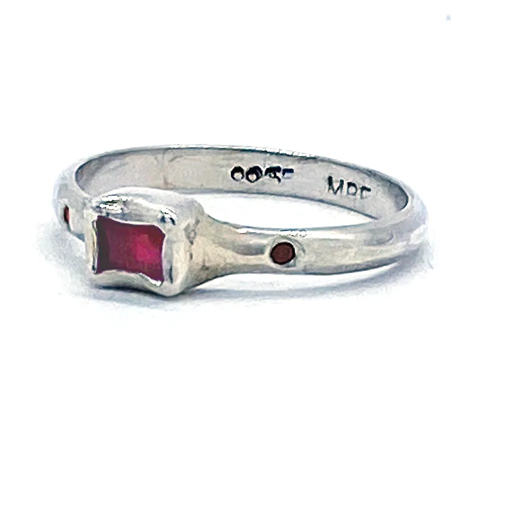 Ruby & Diamonds Ring (size 8 1/2)