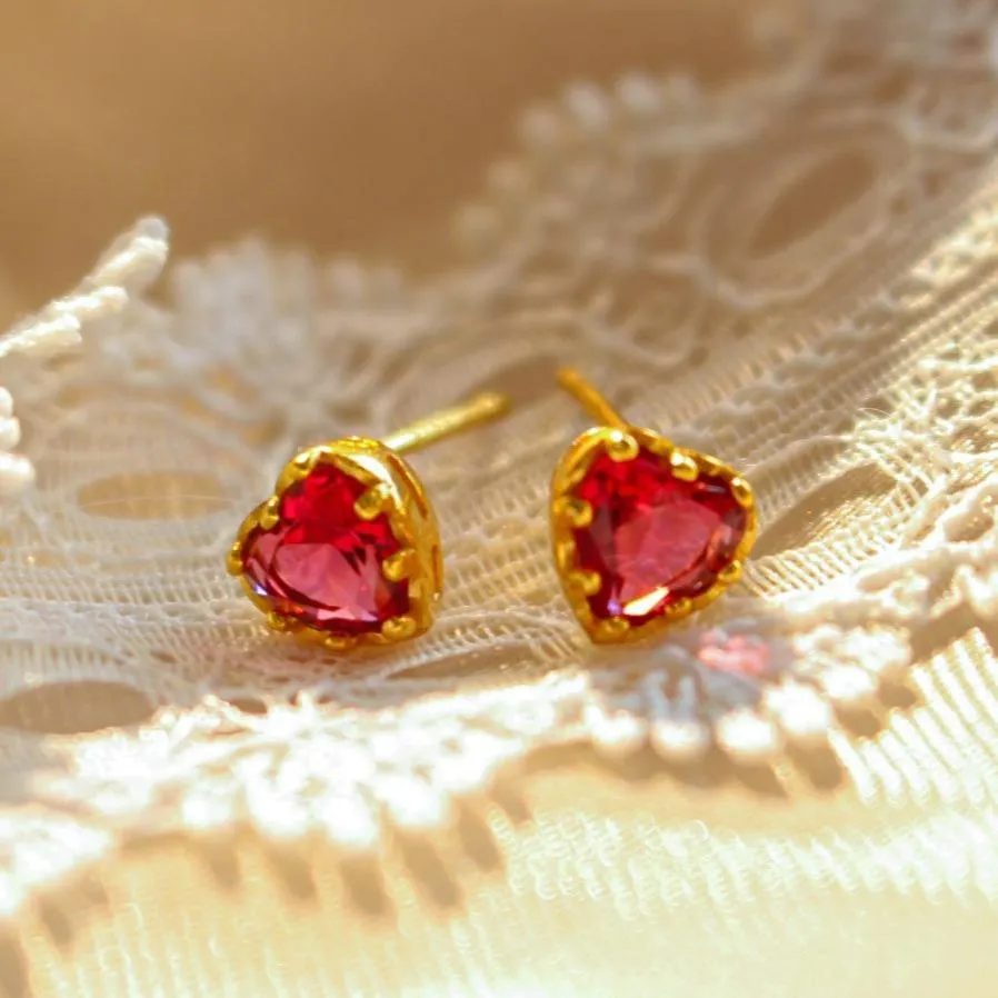 Ruby Earrings