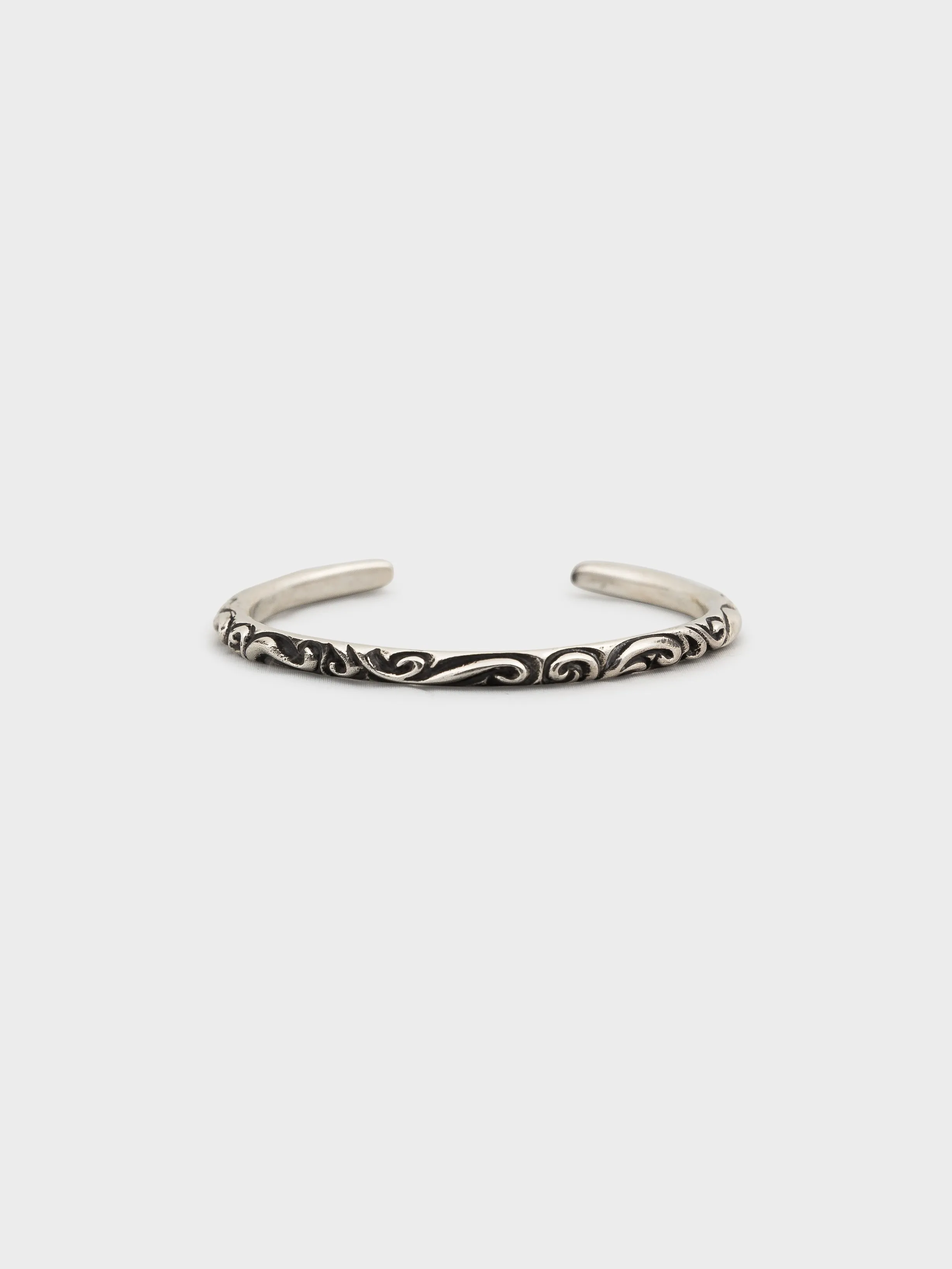 Scroll Bangle Bracelet