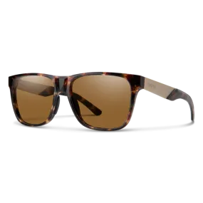 Smith Lowdown Steel Dark Tortoise Frame - ChromaPop Polarized Brown Lens - Polarized Sunglasses