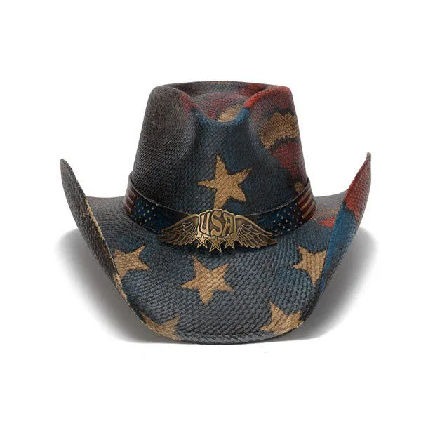 Stampede Hats - Vintage Winged USA Hat