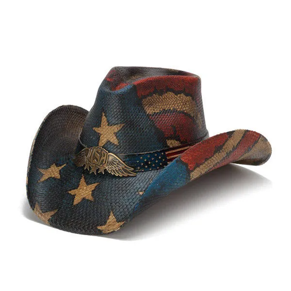 Stampede Hats - Vintage Winged USA Hat