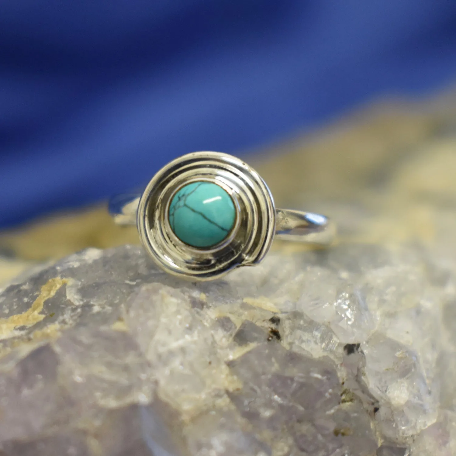 Swirl Pattern Ring (925) Sterling Silver