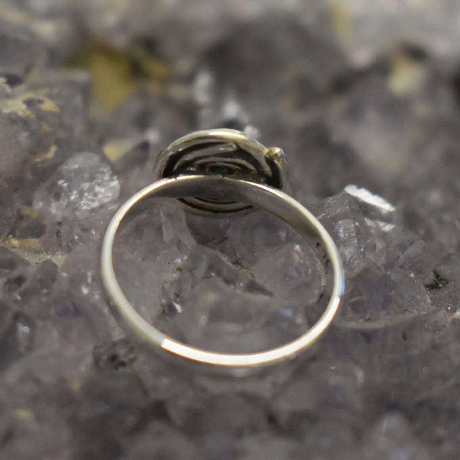 Swirl Pattern Ring (925) Sterling Silver