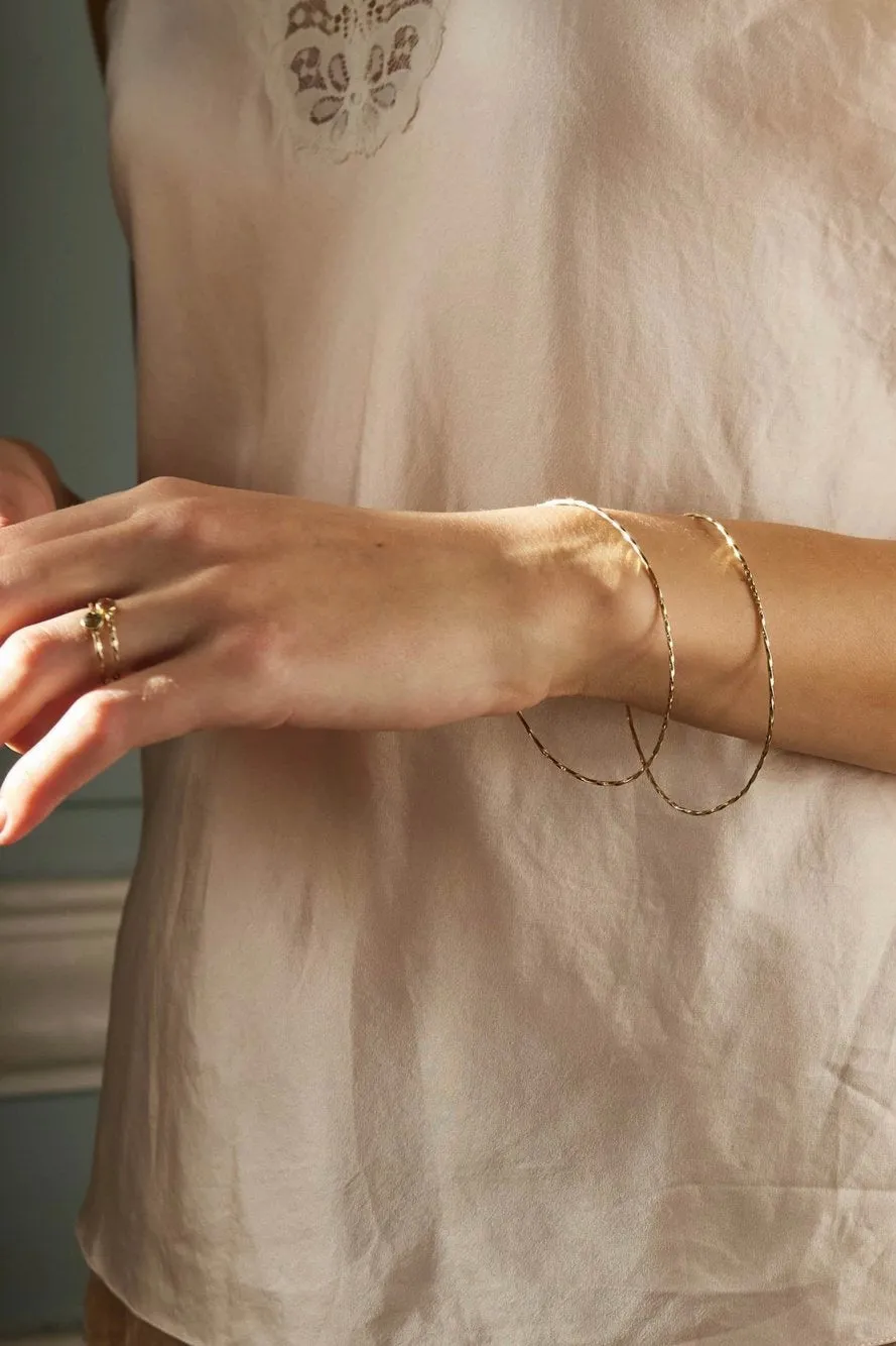 Waste Gold Bangle